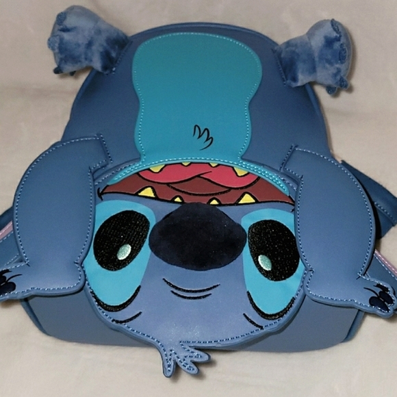 NWT Loungefly Lilo and Stitch upside-down mini backpack main image 4